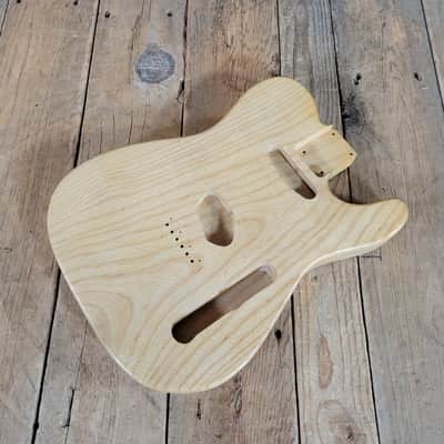 Unbranded Telecaster Style One-Piece Ash Body Brush Finished image 1