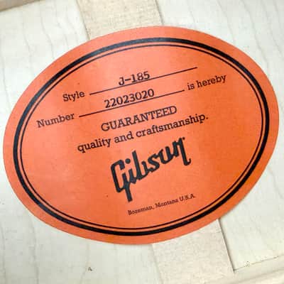 2023 Gibson J-185 Original - Vintage Sunburst image 11