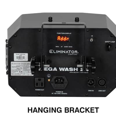 American DJ MEG024 Mega Wash 24; LED includes a wireless remote control image 8