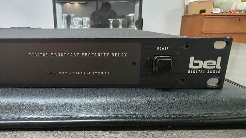BEL BDE 5000S STEREO Digital Broadcast Profanity Delay Obscenity Dump Box Filter for Live TV and Radio Cool outboard pro rack mount mounted gear face plate image 1