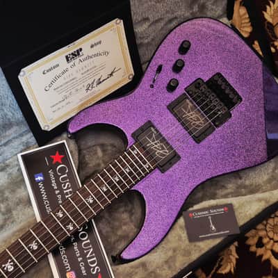 ESP Custom Shop KH-2 Kirk Hammett Signature 2018 - Purple Sparkle ☆VIDEO☆ image 1