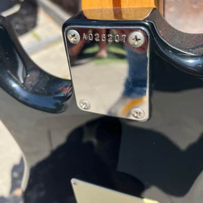 Squier Stratocaster MIJ 1985 - Black image 6