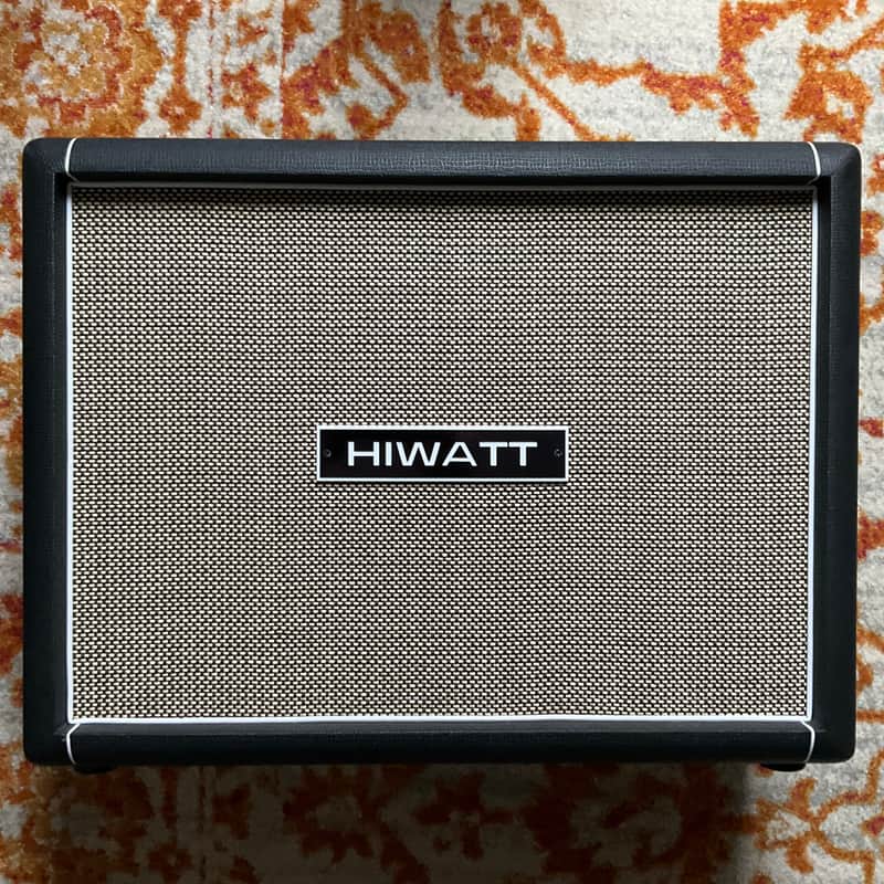 Hiwatt HG212 - Black 8 Ohm 200W Upgraded Jensen Tornado SE Speakers image 1