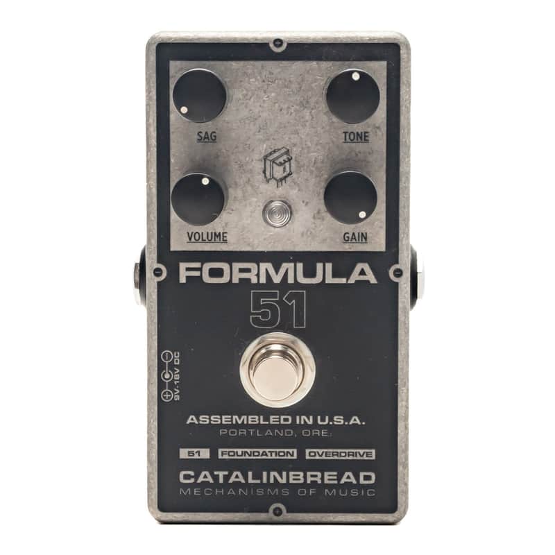 Catalinbread - Formula 51 - Guitar Overdrive Effect Pedal - w/Box - x8176 - USED image 1