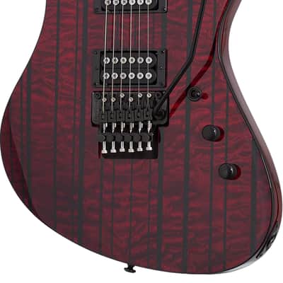 Schecter Synyster Standard Plus Transparent Deep Red image 1