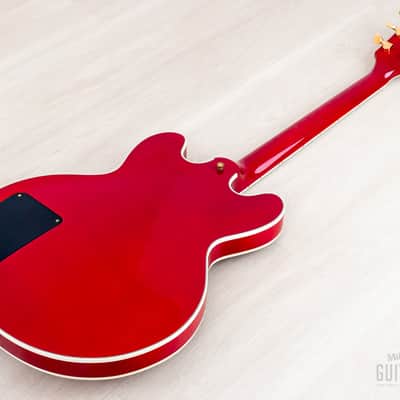 1997 Gibson BB King Lucille ES-355 Semi-Hollowbody Guitar Cherry Stereo, Near-Mint w/ Case & Hangtags, Yamano image 14