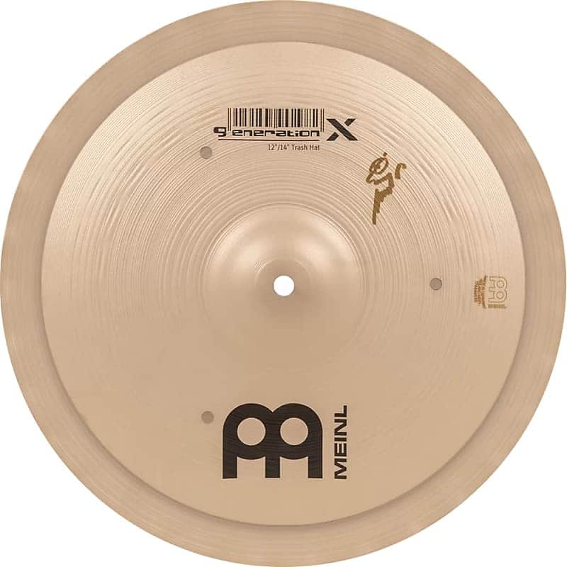 Meinl 12/14" Generation X Benny Greb Trash Hat Cymbals image 1