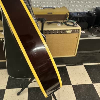 Yamaha SA-15 D Hollow Body 1968 - 1972 -MIJ - Maroon image 14