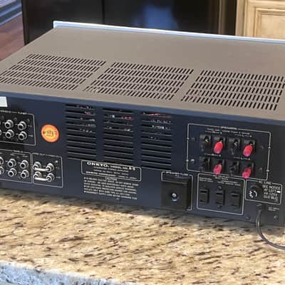 Onkyo A-5 Solid State Integrated Stereo Amplifier Silver-Serviced image 8