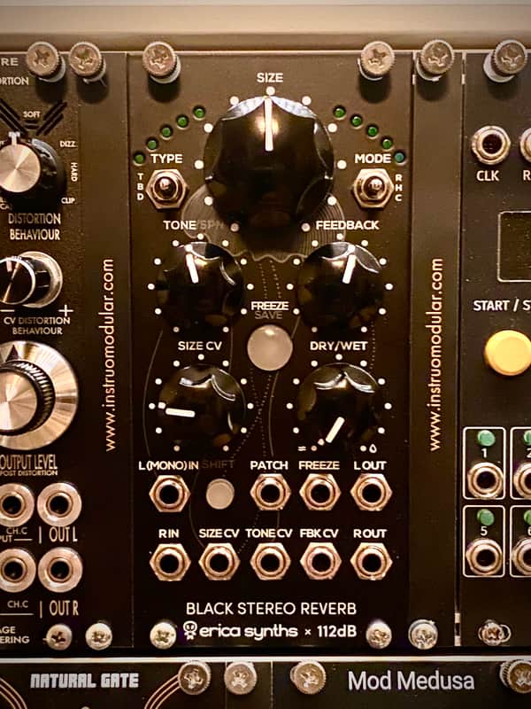 Erica Synths Black Stereo Reverb