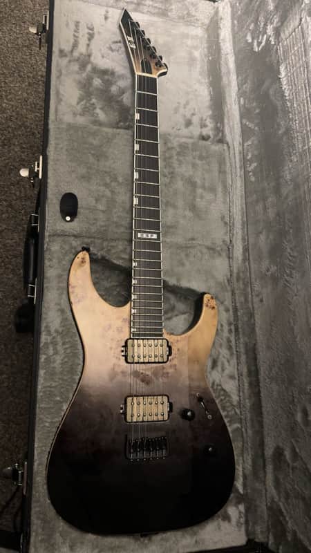 ESP E-II M-II NT 2019 - Present - Black Natural Fade image 1