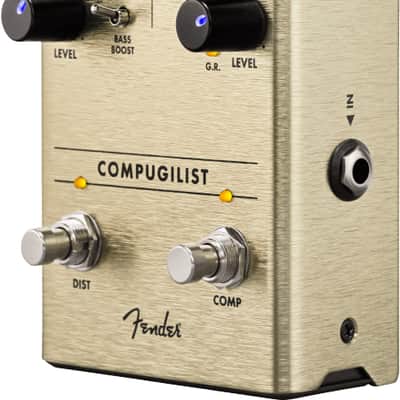 Fender Compugilist Compressor & Distortion - Guitar Effect Pedal image 9