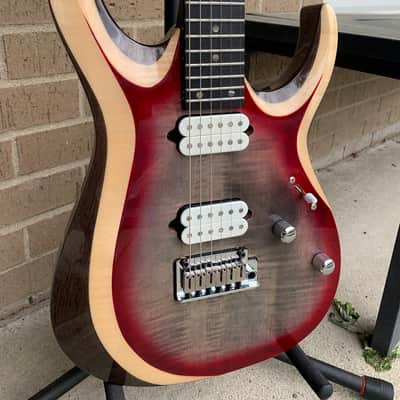 Cort X700 Duality II 2022 - Present - Lava Burst - GIG BAG image 6