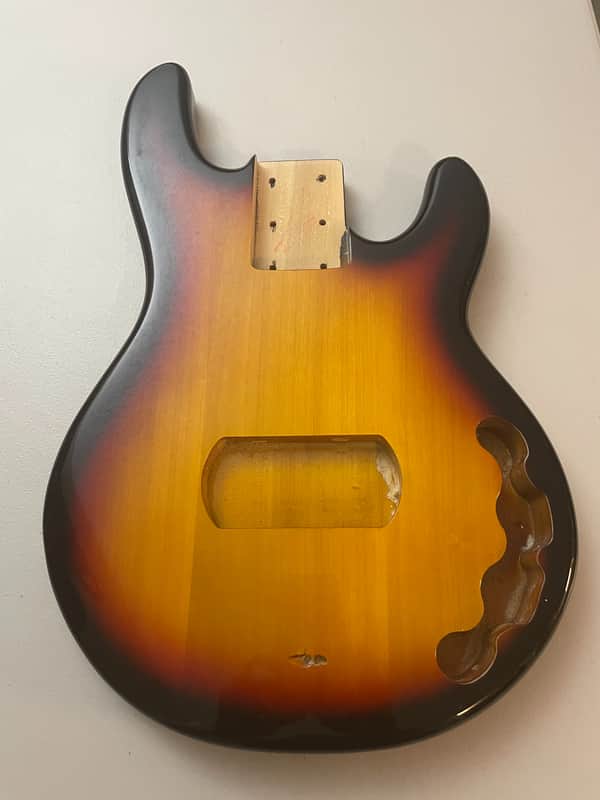Handmade 5 String Stingray "Classic" Bass Body 2023 - Sunburst image 1