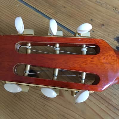 Aria MM-20 Maccaferri Gypsy Jazz Manouche Acoustic Guitar Oval Soundhole 2010s Natural image 12