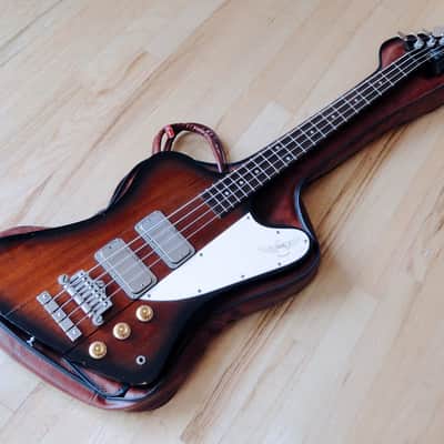 1991 Greco Thunderbird IV TB1100 Electric Bass Guitar Japan Fujigen Gibson Lawsuit w/Original Case image 14