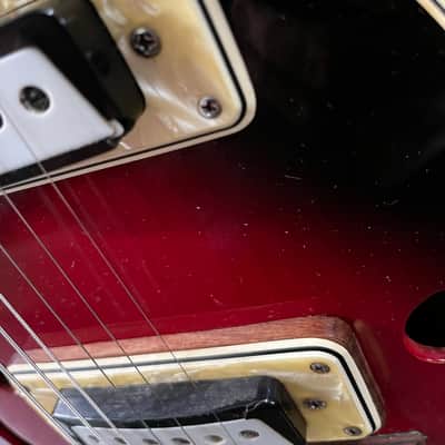 Lyle Hollow body 1960s  - Cherry burst image 7