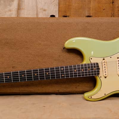 Fender Stratocaster Lefty 1961 - Surf Green - Refin image 9