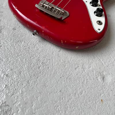 Fender Musicmaster Bass 1972 - 1975 - Dakota Red image 5