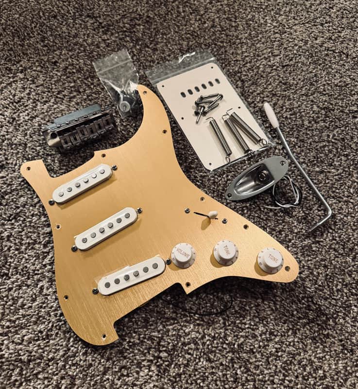 NEW Stratocaster Loaded Pickguard and Parts image 1