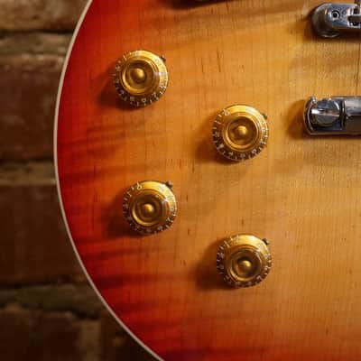 2021 Left Handed Gibson Les Paul Standard 50s - Heritage Cherry Sunburst image 9