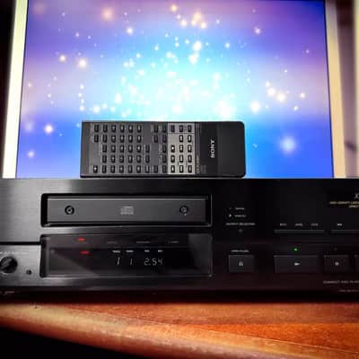 SONY CDP-X777ES 💥RARE💥 Vintage Premium ES CD Deck XLR Inputs Wood Panels image 2