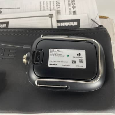 Shure SLXD1+ Bodypack Wireless Microphone Transmitter image 3