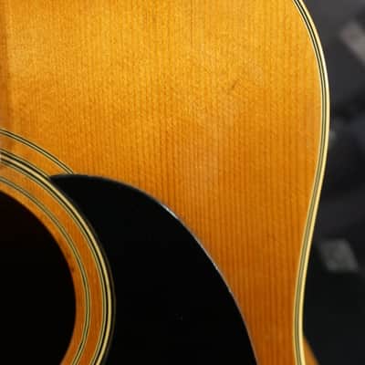 Granada Tiger Maple Back & Side Acoustic Guitar Japan w/ Gig Bag image 7