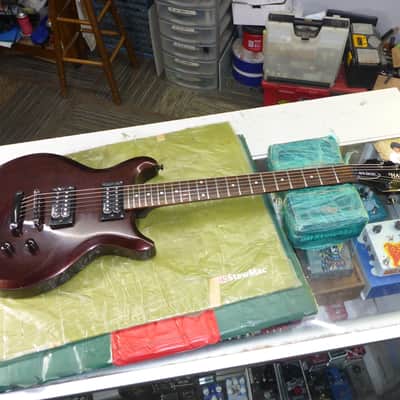 Hamer SFX Series 2nd Used Electric Guitar : Leveled, Crowned & Dressed Frets 2003 - Plum Metallic image 7
