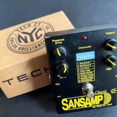 Tech21 SansAmp Classic (1999年) Tech 21's SansAmp Classic – Vintage Guitar® magazine