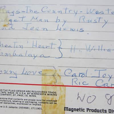 CBS Demo Tapes from the 50's, 60's and 70's Nashville image 9