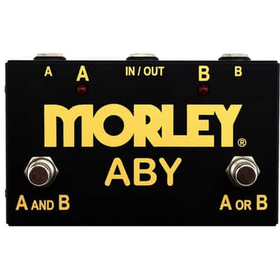 Morley Gold Series ABY 2-Channel Switcher Pedal image 6