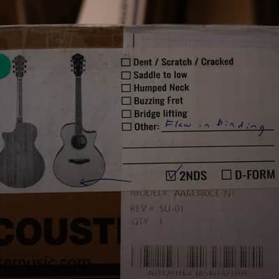 Ibanez AAM380CE-NT Advanced Acoustic - Natural High Gloss image 14