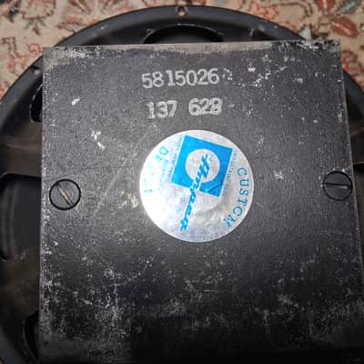 CTS 15" 8 ohm Square Ceramic Magnet Speaker Ampeg B-15 Others 1967 image 2