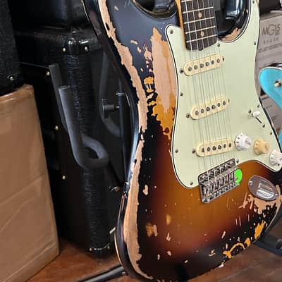 Fender Mike McCready Stratocaster RW 3-tone Sunburst with Case /7 lbs. 7.4oz. #MM02548 image 5