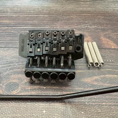 Takeuchi TRS-101 Tremolo Bridge Black Floyd Rose Made in Japan image 1