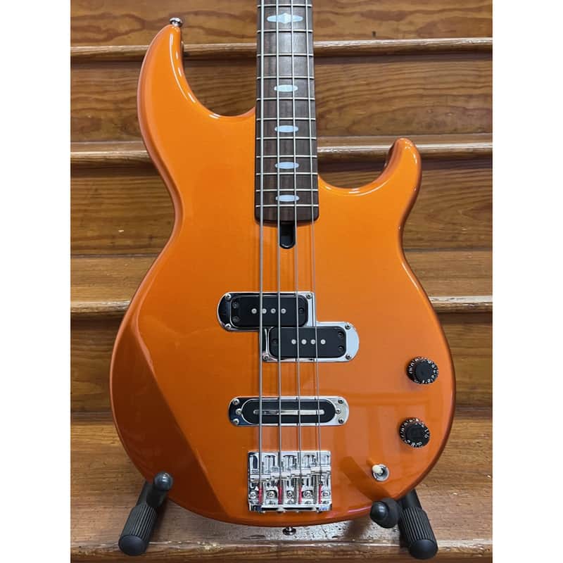 SECONDHAND Yamaha BB414 Bass inc Hardcase- Orange Metallic | Reverb UK