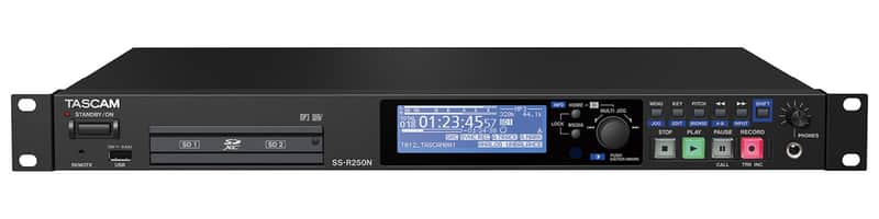 TASCAM SS-R250N 2020's - Black image 1