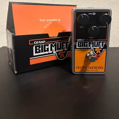 Electro-Harmonix Op Amp Big Muff Pi Reissue 2017 - Present - Black/Orange image 3