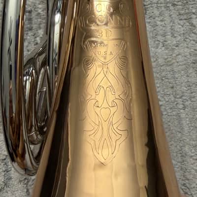 C.G. Conn 8D CONNstellation Professional Model Double French Horn with Fixed Bell 2010s - Nickel-Silver image 3