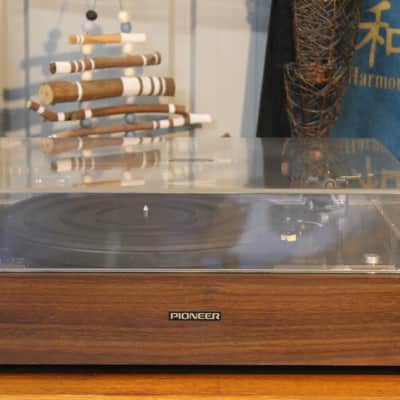 RARE!! Pioneer SPL-100 Vintage Turntable with Shure M55EM Cart & New Elliptical Stylus! image 10