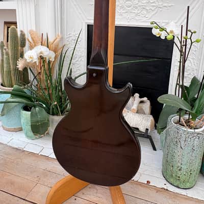 1963 Epiphone Olympic Double Lefty Left Handed Gibson Melody Maker Double Vintage image 7