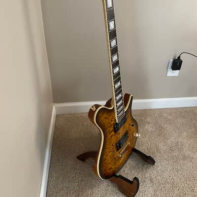 Warmoth Velocity - Tigers Eye Quilted Maple Burst - Seymour Duncan