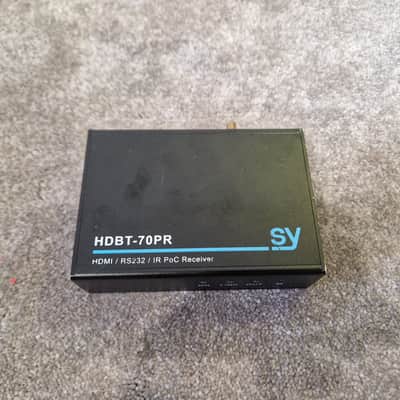SY HDBT-70PR HDMI / RS232 / IR PoC Receiver – Very Good Condition image 2