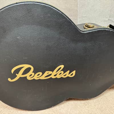 Peerless - Jumbo Archtop guitar case, Vintage 70's-90's image 2