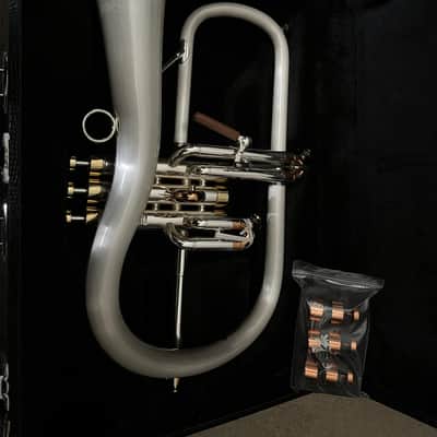Carol Brass CFL-9990 Flugelhorn Euro Bell Satin & Combo Finishes "Angel Horn" image 8