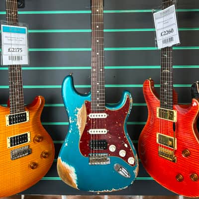 Fender Custom Shop 1959 Stratocaster Heavy Relic Ocean Turquoise 2023 Electric Guitar image 2
