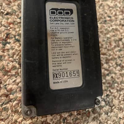 DOD Bass Stereo Chorus FX62 1987 - 1996 - Red image 2