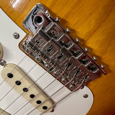 Fender Stratocaster, Limited Edition, Journeyman Relic, Closet Classic Hardware, Roasted 3A Flame Maple Neck, 1958 - Chocolate 3-Colour Sunburst image 18