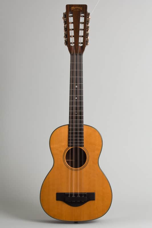C. F. Martin T-18 10 String Tiple (1938), ser. #69618, original black hard shell case. image 1